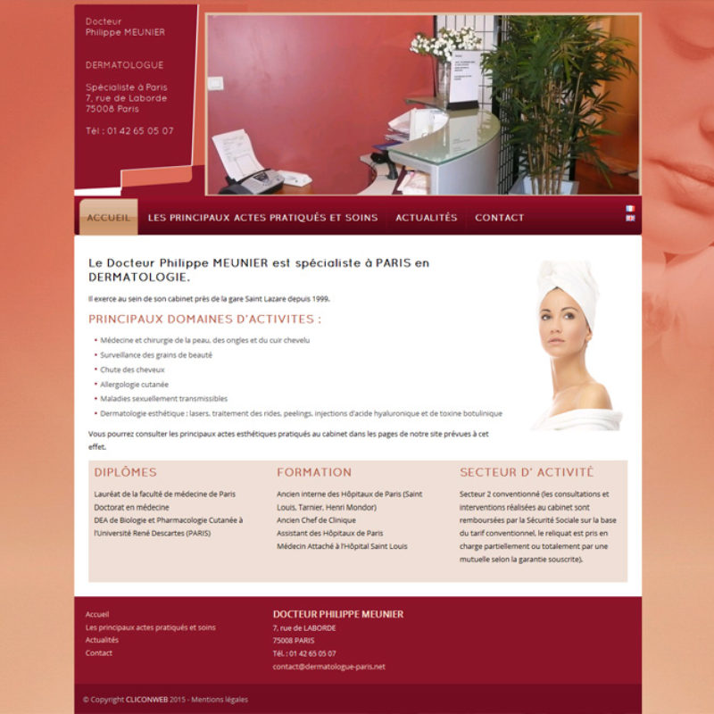Docteur-Philippe MEUNIER – DERMATOLOGUE