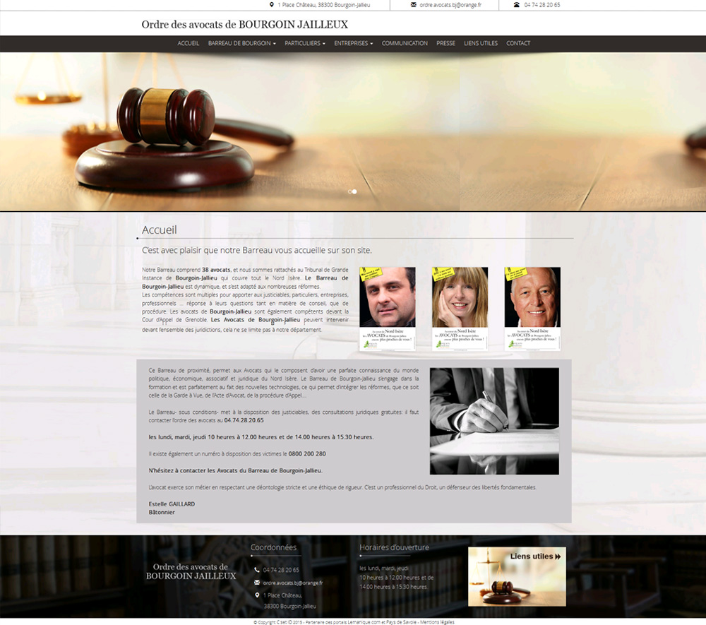 Ordre des avocats de Bourgoin Jailleux