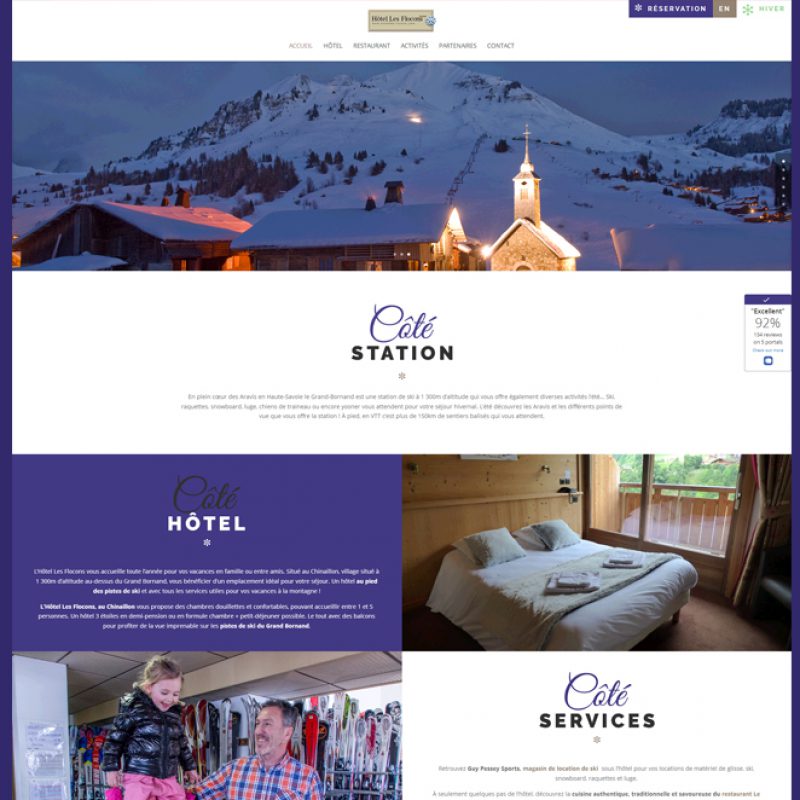 L’Hôtel Les Flocons